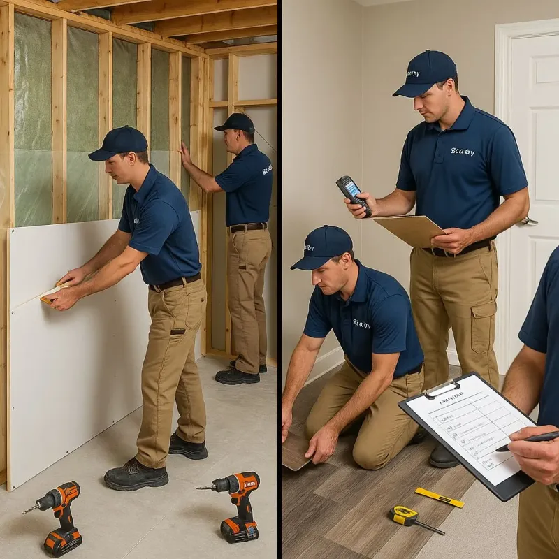 Repairs and Reconstruction process in Lexington, TN